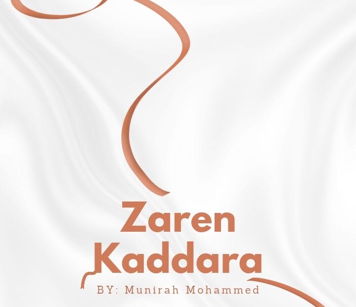 Zaren Kaddara na Munirah Mohammed